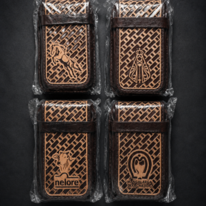 Capa de celular de couro