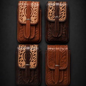 Capa de celular de couro